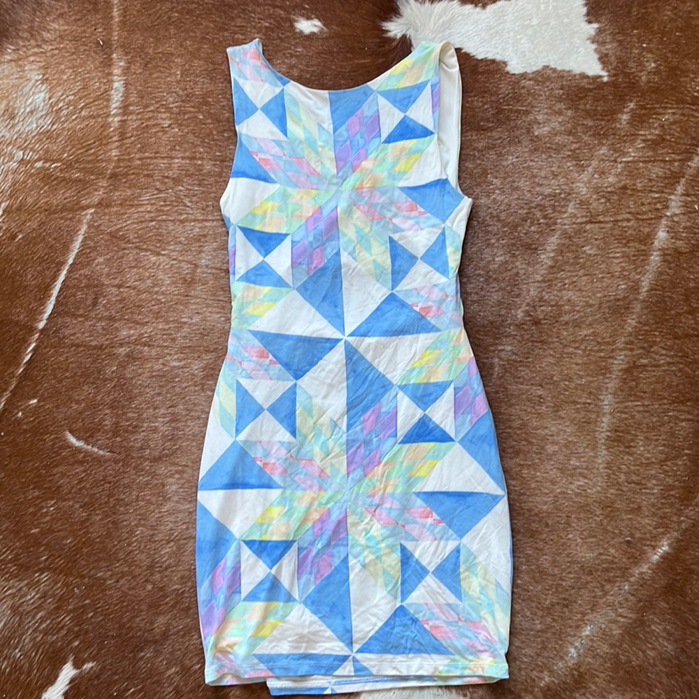 Mara Hoffman geometric dress